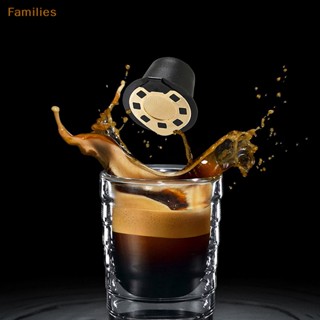 Families&gt; แคปซูลกรองกาแฟ ใช้ซ้ําได้ สําหรับ Nespresso 1 ชิ้น