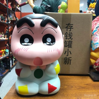 [Spot quick delivery] crayon small new noyuan new help small white fat Dudu pajamas small new piggy bank model ornaments hand-held Wholesale