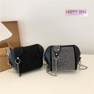 【พร้อมส่ง】HAPPY BAG FASHION กระเป๋าสะพายข้างแฟชั่น  รุ่น D-1301