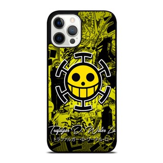 เคสโทรศัพท์มือถือ กันกระแทก ลายโจรสลัด One Piece Heart Pirates Trafalgar D Law สําหรับ IPhone 14 Plus 13 Pro Max 12 Mini X