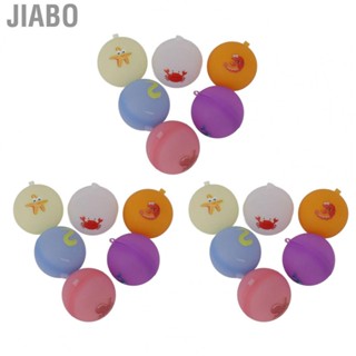 Jiabo Reusable Water Balloons  Self Sealing Splash Ball  Grade Silicone for Beach