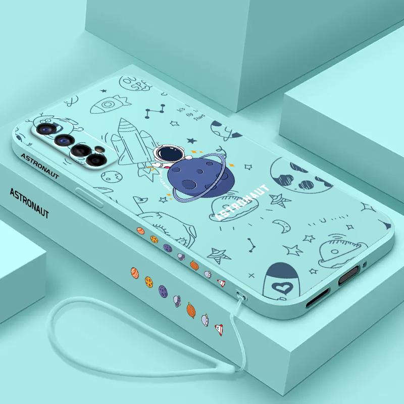เคส Realme Narzo 20 pro เคสโทรศัพท์มือถือซิลิโคน ลาย Nasa สําหรับ Realme 7 Realme Narzo 20 Pro Realm