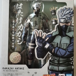 [ของแท้] Bandai SHf Naruto Kakashi 2.0 ข้อต่อขยับได้ E00K