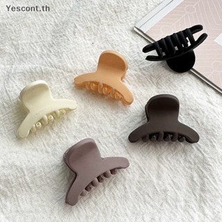 Yescont กิ๊บติดผมน่ารัก สีพื้น สไตล์เกาหลี สําหรับผู้หญิง 10 ชิ้น