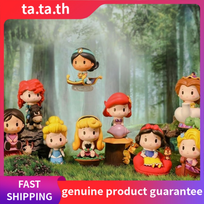 ของแท้ Disney Princess exclusive ride series ชุดไดรเวอร์ที่นั่งพิเศษ กล่องปริศนา แฮนด์เมด ของเล่นอินเทรนด์พิเศษ