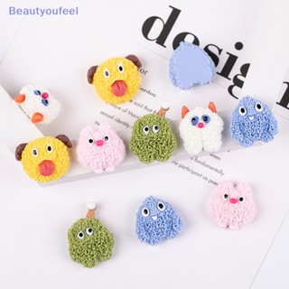 [Beautyoufeel] เรซิ่น ลายการ์ตูนมอนสเตอร์น่ารัก สําหรับตกแต่งบ้าน เสื้อผ้า รองเท้า 10 ชิ้น