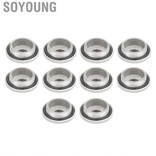 Soyoung Oil Sump Drain Nut Long Durability Plug Strong Sealing for GY6 Engine