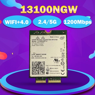 อะแดปเตอร์โมดูลเชื่อมต่อไร้สาย 1200Mbps NGFF M.2 4230 BT 4.0 สําหรับ Intel Wireless Gigabit Sink W13100 13100NGW WiGig (802.11ad)