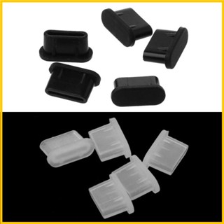 Runrun ปลั๊กกันฝุ่น Type-C แบบพกพา ที่ทนทาน พอร์ตชาร์จ USB สําหรับอุปกรณ์เสริมสมาร์ทโฟน 5 ชิ้น