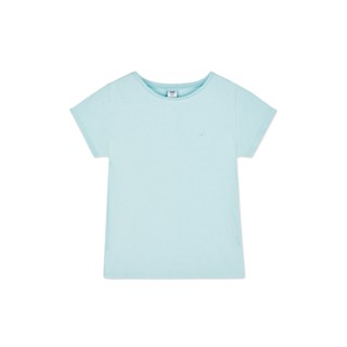 AIIZ (เอ ทู แซด) - เสื้อยืดคอกลมเด็กผู้หญิง ทรงหลวมสีพื้นnGirls Relaxed T-Shirts