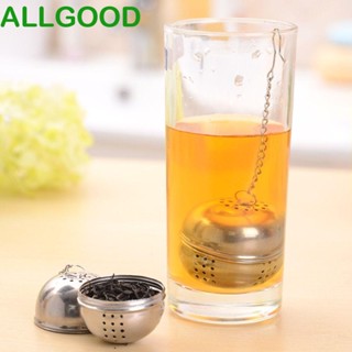 Allgoods ที่กรองชา สเตนเลส ทรงวงรี ทําความสะอาดง่าย