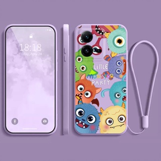 🔥🔥🔥 เคส vivo V25 5G V25E 4G ใหม่ เคสโทรศัพท์มือถือนิ่ม กันลื่น ลายมอนสเตอร์น่ารัก สําหรับ