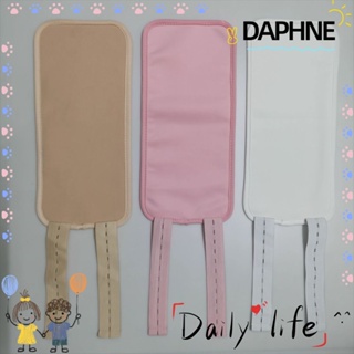 Daphne ถุงน้ํามันละหุ่ง สายยางยืด ป้องกันน้ํามันรั่ว ใช้ซ้ําได้ สําหรับห่อถุงผ้าฝ้าย|แผ่นประคบน้ํามันละหุ่ง ล้างทําความสะอาดได้ สําหรับคอ น่อง เข่า อักเสบ