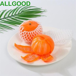 Allgoods ของเล่นบีบส้ม แกล้งคน เหมือนจริง ขนาดเล็ก สีส้ม