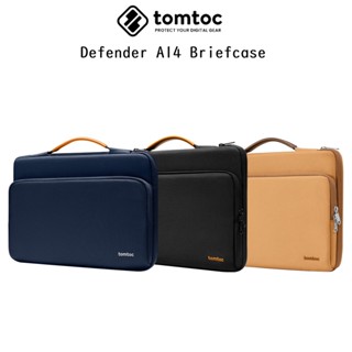 Tomtoc Defender A14 Briefcase กระเป๋าถือเกรดพรีเมี่ยม สำหรับ Macbook Pro/ Air 13-16 Ince รุ่นต่างๆ (ของแท้100%)