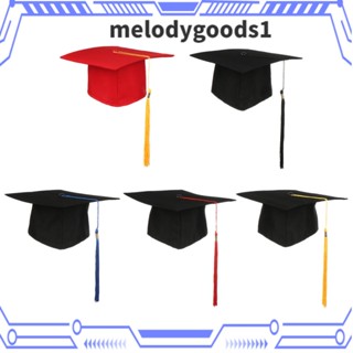 MELODYGOODS1 หมวกรับปริญญา หมวกวิชาการ วิทยาลัย แสดงความยินดีกับการสําเร็จการศึกษา พิธีรับปริญญา มหาวิทยาลัย