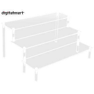 ชั้นวางอะคริลิคใส 3 ชั้น สําหรับโชว์คัพเค้ก ขนมหวาน ของสะสม