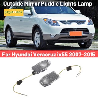 โคมไฟกระจกมองข้างรถยนต์ แบบเปลี่ยน สําหรับ Hyundai Veracruz Ix55 2007-2015 2 ชิ้น 876143J000 876243J000