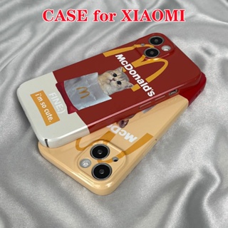 เคสโทรศัพท์มือถือแบบแข็ง กันกระแทก ลายการ์ตูน McDonalds Dog น่ารัก สําหรับ Xiaomi 13 Ultra 12 Pro 12S 12T 12X Lite 11 11i Series 5G NE Mi 11X 10 10T 9