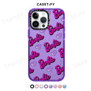 Casetify เคสโทรศัพท์มือถือนิ่ม ลายบาร์บี้ สไตล์ใหม่ สําหรับ iPhone 13 14promax 12pro 11