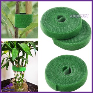 ผ้าพันแผลพืช ผ้าพันแผลพืชไนลอน Family Garden Plant Shape Tape Hook Back To Back Magic Hook Self-adhesive Tape -AME1