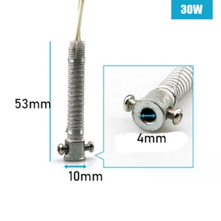 Lontime อะไหล่หัวแร้งบัดกรี 220V 30W40W60W 1/2/5 ชิ้นสําหรับงานเชื่อม