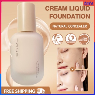 Joco Waterproof Foundation Liquid Cream Moisturizing Concealer Makeup Coverage Insulation (tata.th)