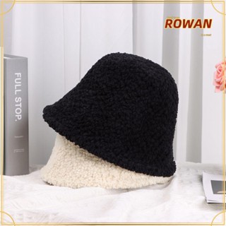 Rowans หมวกบักเก็ตลําลอง กันแดด พับได้ เหมาะกับใส่กลางแจ้ง