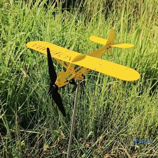 เครื่องบินโลหะ 3D Piper J3 Cub Wind Spinner สําหรับติดหลังคารถยนต์