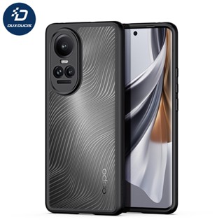 เคสโทรศัพท์มือถือ PC TPU ผิวด้าน กันตก ป้องกันลายนิ้วมือ สําหรับ OPPO Reno 10 Pro Global Version Case DUX DUCIS Aimo Series