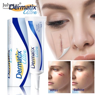 JULYSTAR Advanced Scar Gel ลดเลือน ลบรอยแผลเป็น รักษา - Dermatix Gel (15 กรัม)