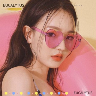 Eutus แว่นตากันแดด รูปหัวใจ สีแคนดี้ สําหรับผู้หญิง