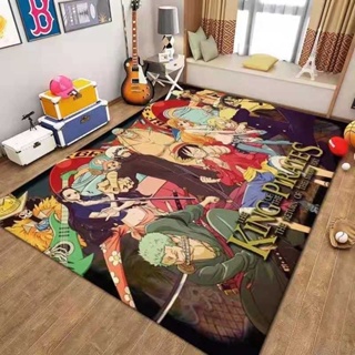 พรมปูพื้น ลายการ์ตูนวันพีช สําหรับตกแต่งห้องนอนเด็ก ห้องนั่ง…
