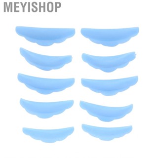 Meyishop Eyelash Curler Tool  5 Pairs Practical Eyelashes Perming Accessory Reusable Pad for Beauty Salon