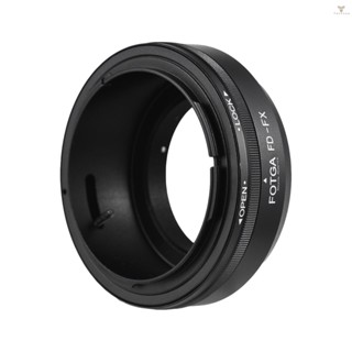 Fw FOTGA Manual Lens Mount Adapter Ring Aluminum Alloy for  FD Mount Lens to Fuji X-A5/X-A10/X-Pro1/X-Pro2/X-Pro3/X-E1/X-E2/X-E3/X-M1/X-T1/X-T2/X-T3/X-T10/X-T20/X-T30/X-T100/X