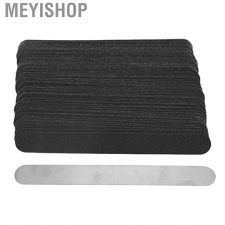 Meyishop Nail File  Adhesive Bottom  Disposable Replacement Strips for Manicure Store Salon Manicurist