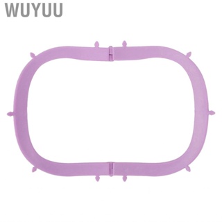 Wuyuu Rubber Dam Frame Reusable Support Purple Curved Sheets for Dental Surgery Clinic