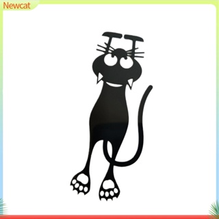 {Newcat} ที่คั่นหนังสือ ลายแมวกลวง แบบสร้างสรรค์ เครื่องเขียน สําหรับเรียน