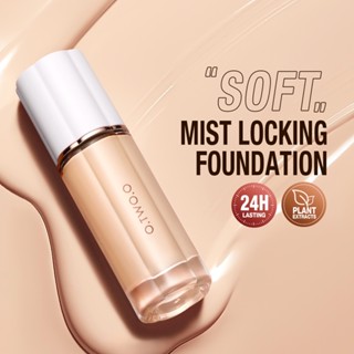 【COD】 O.two.o 3 สี Matte Hydrating Liquid Foundation คอนซีลเลอร์ควบคุมความมันติดทนนาน Full Coverage Primer Cream Beauty เครื่องสำอางแต่งหน้าสำหรับผู้หญิงความงาม