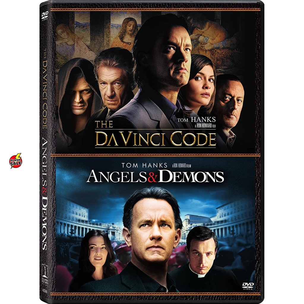 DVD ดีวีดี Angels and Demons and Davinci Code DVD Master เสียงไทย (เสียง ไทย/อังกฤษ | ซับ ไทย/อังกฤษ) DVD ดีวีดี