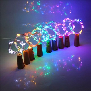 Youn สายไฟ LED 20 ดวง 2 เมตร สําหรับตกแต่งขวดไวน์ DIY