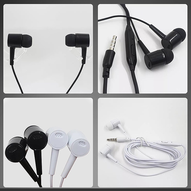 แน่นตัดเสียงรบกวน Wired headphonesหูฟังโทรศัพท์  หูฟังมีไมค์ หูฟัง（1119）