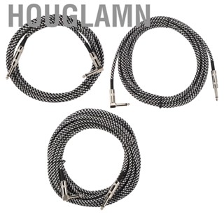 Houglamn Guitar Cable Bass Effect Speaker Audio Connection Wire Electric Musical Instrume