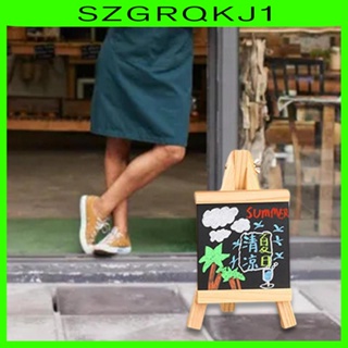 [szgrqkj1] ชอล์กบอร์ด ขนาดเล็ก พร้อมขาตั้ง สําหรับงานปาร์ตี้วันเกิด