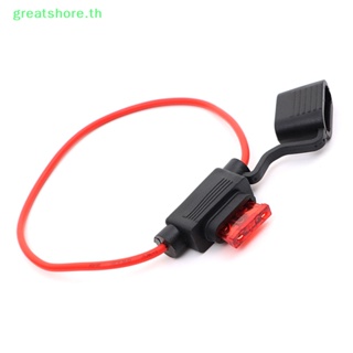 Greatshore ตัวจับฟิวส์อัตโนมัติ ขนาดเล็ก กลาง 16 AWG กันน้ํา สําหรับรถยนต์ TH