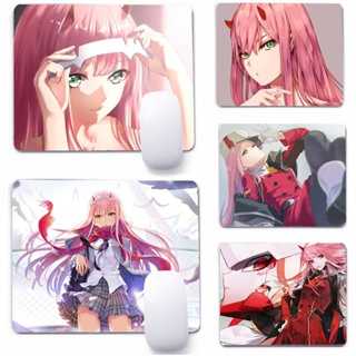 Zero two ขายดี อะนิเมะ แผ่นรองเมาส์ โต๊ะเล่นเกม เขียนหนังสือ แผ่นรองคีย์บอร์ด สําหรับสํานักงาน บ้าน คอมพิวเตอร์ แผ่นรองเมาส์