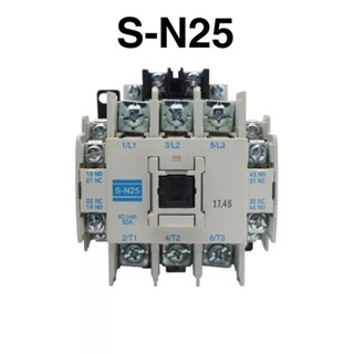 ไทย จากไทย แมกเนติก S-N25 Magnetic Contactor 110V 220V 380V ส่งทุกวัน ทักจ้า