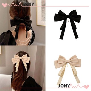 Jy1 ผู้หญิง ซาติน Scrunchie แฟชั่น เครื่องประดับผม กิ๊บติดผม