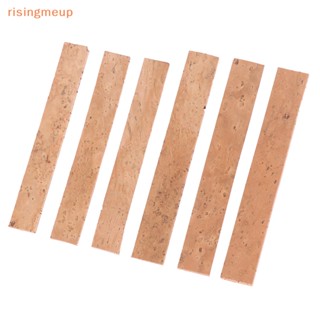 [risingmeup] แผ่นไม้คอร์ก สําหรับเครื่องดนตรีคลาริเน็ต แซกโซโฟน 10 ชิ้น