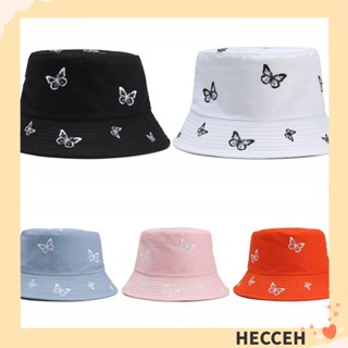 Hecceh หมวกบักเก็ตแฟชั่น กันแดด สองด้าน